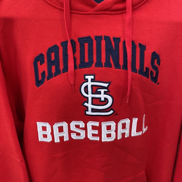 Fanatics XL St Louis Cardinals hooded sweatshirt - Picture 2 of 5